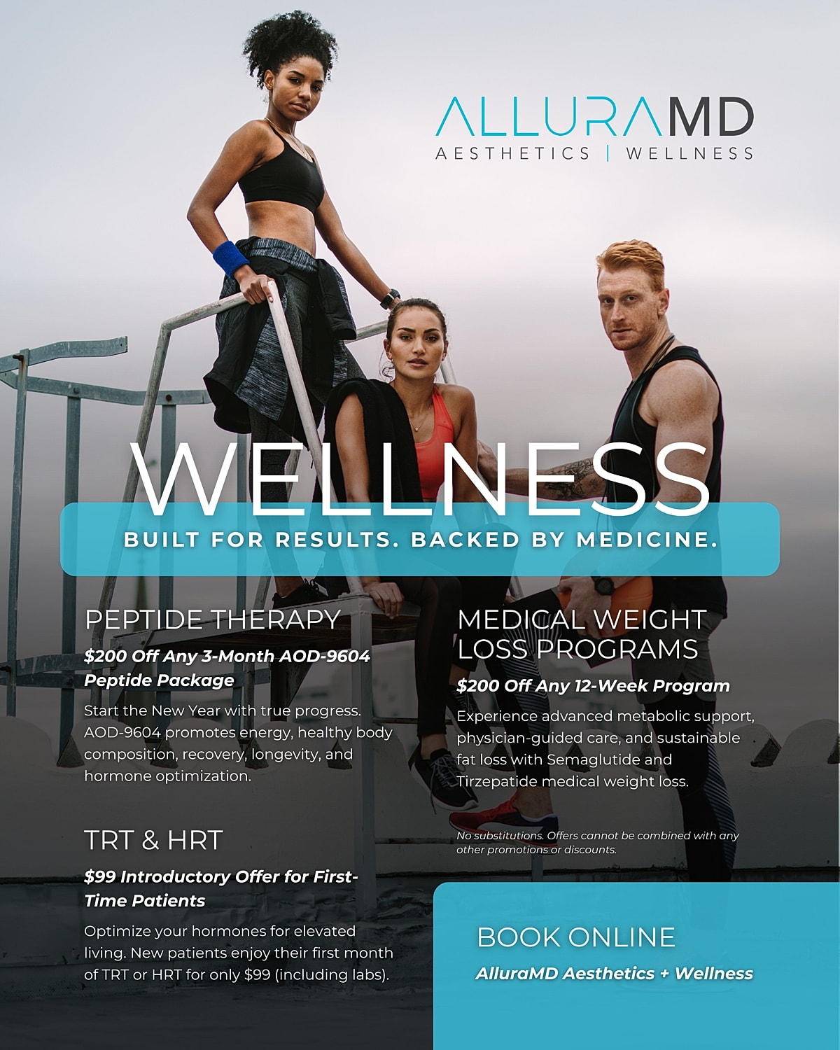 Wellness programs and services at AlluraMD.